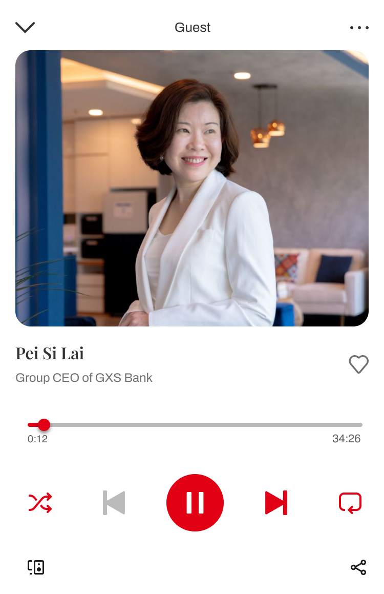 Pei Si Lai — Group CEO of GXS Bank